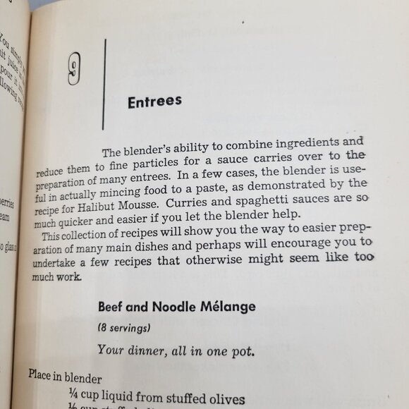 1950s Mary Meades Magic Recipes For The Electric Blender By Ruth Ellen Church - Picture 10 of 11